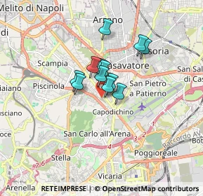 Mappa Via Giaime Pintor, 80144 Napoli NA, Italia (1.07583)