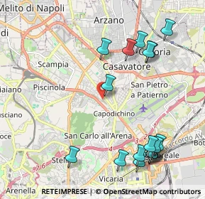 Mappa Via Giaime Pintor, 80144 Napoli NA, Italia (2.70444)