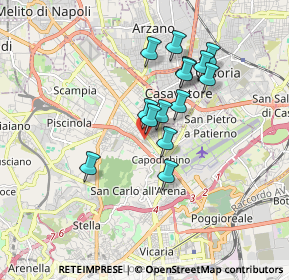 Mappa Via Giaime Pintor, 80144 Napoli NA, Italia (1.51929)