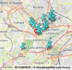 Mappa Via Giaime Pintor, 80144 Napoli NA, Italia (1.51)