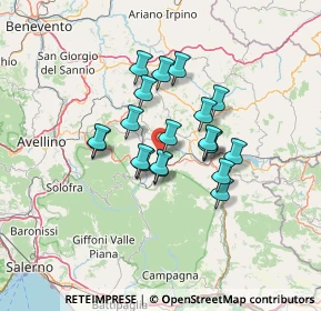 Mappa Vico I S. Giovanni, 83051 Nusco AV, Italia (10.5935)