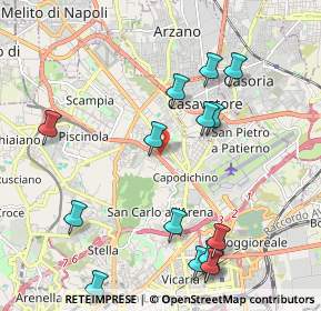 Mappa Via Privata Detta Scippa, 80144 Napoli NA, Italia (2.54467)