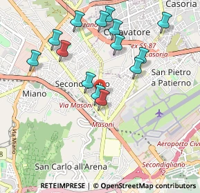 Mappa Traversa II Maglione, 80144 Napoli NA, Italia (1.05571)