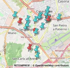 Mappa Traversa II Maglione, 80144 Napoli NA, Italia (0.9615)