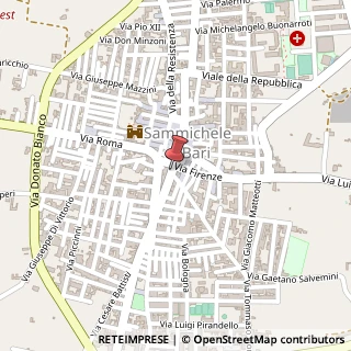 Mappa Corso Vittorio Emanuele II, 54, 70010 Sammichele di Bari, Bari (Puglia)