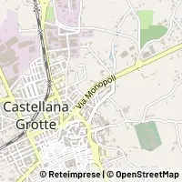 Karte Castellana Grotte