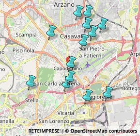 Mappa P. di Vittorio, 80144 Napoli NA, Italia (2.07231)