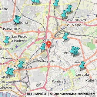 Mappa Via Coppi, 80026 Casoria NA, Italia (3.395)
