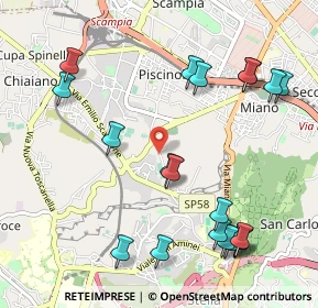 Mappa Via Raffaele Marfella, 80145 Napoli NA, Italia (1.33)