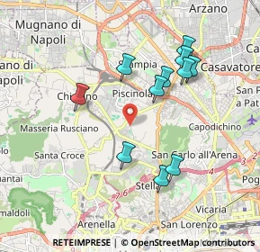 Mappa Via Raffaele Marfella, 80145 Napoli NA, Italia (1.9)