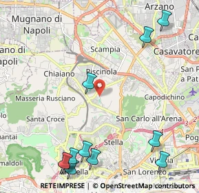 Mappa Via Raffaele Marfella, 80145 Napoli NA, Italia (3.15636)