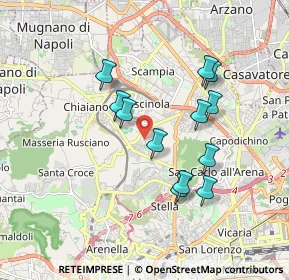 Mappa Via Raffaele Marfella, 80145 Napoli NA, Italia (1.735)