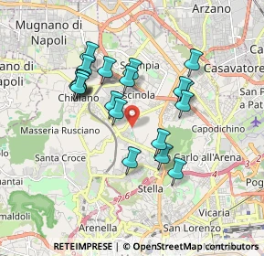 Mappa Via Raffaele Marfella, 80145 Napoli NA, Italia (1.684)