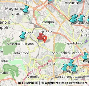Mappa Via Raffaele Marfella, 80145 Napoli NA, Italia (3.41071)
