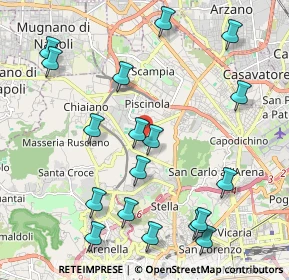 Mappa Via Raffaele Marfella, 80145 Napoli NA, Italia (2.60667)