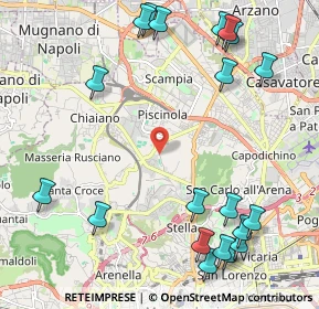 Mappa Via Raffaele Marfella, 80145 Napoli NA, Italia (3.026)