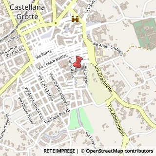 Mappa Via Monte Pasubio, 12, 70013 Castellana Grotte, Bari (Puglia)