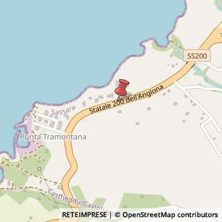 Mappa Localita' lu bagnu, 07031 Castelsardo, Sassari (Sardegna)