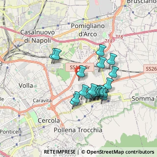 Mappa Via Giuseppe Castiello, 80048 Sant'Anastasia NA, Italia (1.5915)