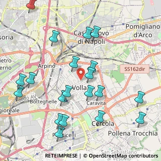 Mappa Piazzale Vanvitelli, 80040 Volla NA, Italia (2.5465)