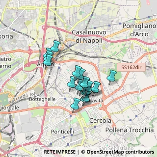 Mappa Piazzale Vanvitelli, 80040 Volla NA, Italia (1.3535)