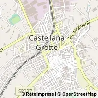 Mapa Castellana Grotte