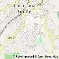 Mapa Castellana Grotte