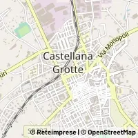 Mapa Castellana Grotte