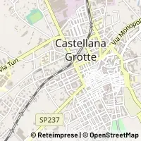 Hartă Castellana Grotte