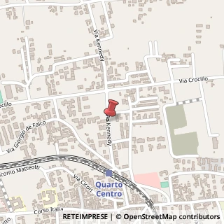 Mappa Via Kennedy,  111, 80010 Quarto, Napoli (Campania)