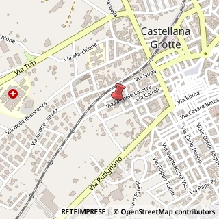 Mappa Via Michele Latorre, 75, 70013 Castellana Grotte, Bari (Puglia)