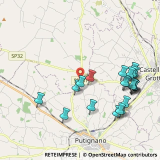 Mappa Strada Provinciale 101 Conversano Putignano, 70014 Putignano BA, Italia (2.59091)
