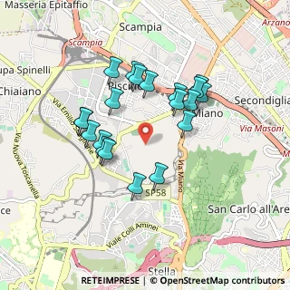 Mappa Via del Serbatoio, 80145 Napoli NA, Italia (0.8575)