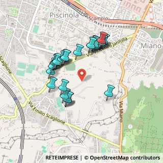 Mappa Via del Serbatoio, 80145 Napoli NA, Italia (0.42037)