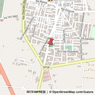 Mappa Via Leonardo Daddabbo, 1, 70010 Sammichele di Bari, Bari (Puglia)