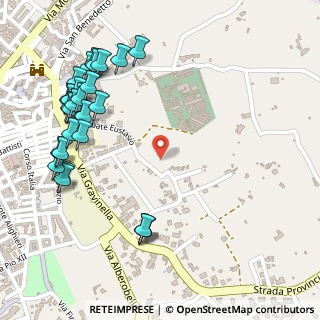 Mappa Via Abate Eustasio, 21, 70013 Castellana Grotte BA, Italia (0.35586)