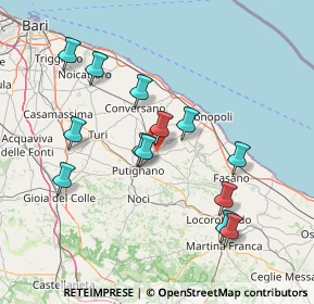 Mappa 70013 Castellana Grotte BA, Italia (15.42385)