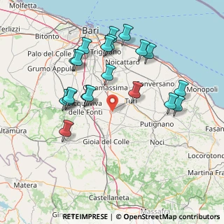 Mappa Via Luigi Pirandello, 70010 Sammichele di Bari BA, Italia (16.746)