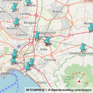 Mappa Via de Filippo E., 80040 Volla NA, Italia (6.45636)