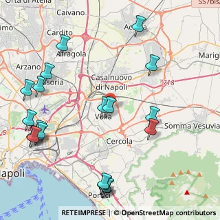 Mappa Via de Filippo E., 80040 Volla NA, Italia (5.903)