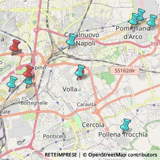 Mappa Via Eduardo de Filippo, 80040 Volla NA, Italia (3.49364)