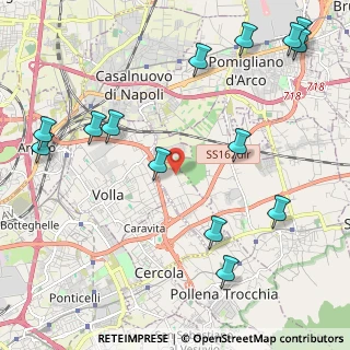 Mappa Via Musci, 80040 Pollena Trocchia NA, Italia (2.97071)