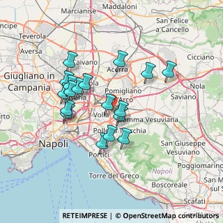 Mappa Via Musci, 80040 Pollena Trocchia NA, Italia (6.67444)