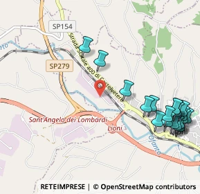 Mappa Area PIP, 83047 Lioni AV, Italia (1.454)