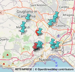 Mappa Cupa Vecchia Napoli, 80145 Napoli NA, Italia (3.61938)