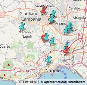 Mappa Cupa Vecchia Napoli, 80145 Napoli NA, Italia (3.94643)