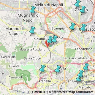 Mappa Strada comunale del principe n 51 P, 80145 Napoli NA, Italia (3.11769)