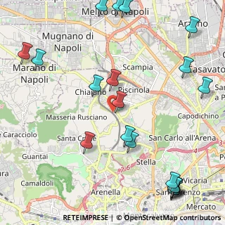 Mappa Strada comunale del principe n 51 P, 80145 Napoli NA, Italia (3.1925)