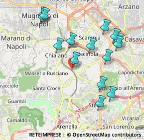 Mappa Cupa Vecchia Napoli, 80145 Napoli NA, Italia (2.29867)