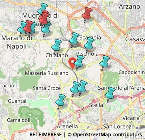 Mappa Cupa Vecchia Napoli, 80145 Napoli NA, Italia (2.29882)